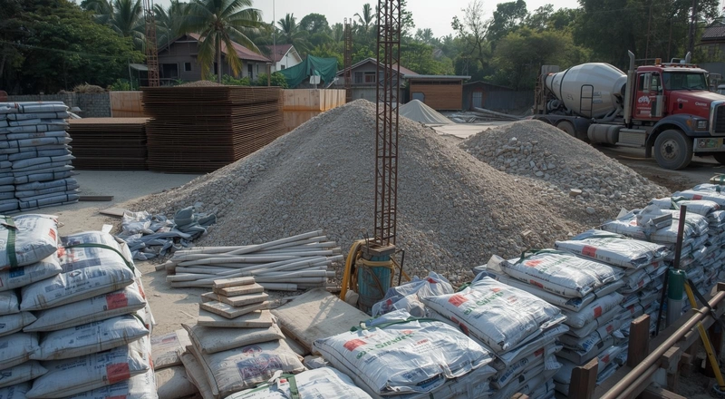 Danh mục vật liệu xây nhà trọn gói phần thô